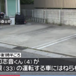 愛知県岡崎市・母親の運転する車にはねられ４歳の男の子が死亡。兄弟は何人？